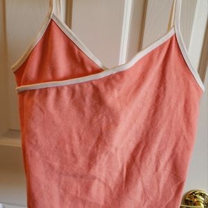 Pink and White Top
